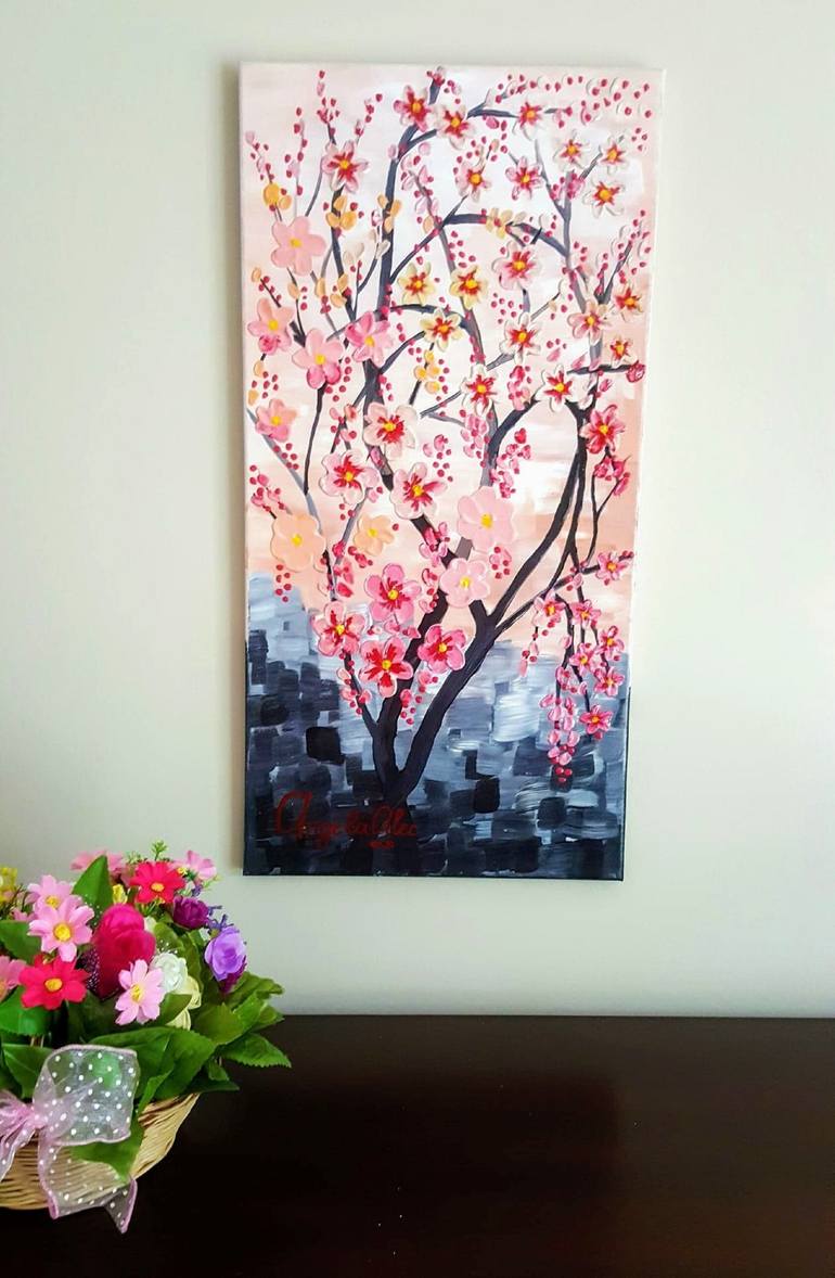 Original Abstract Painting by Angela Alec