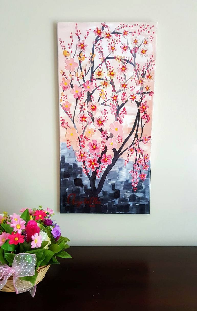 Original Abstract Painting by Angela Alec