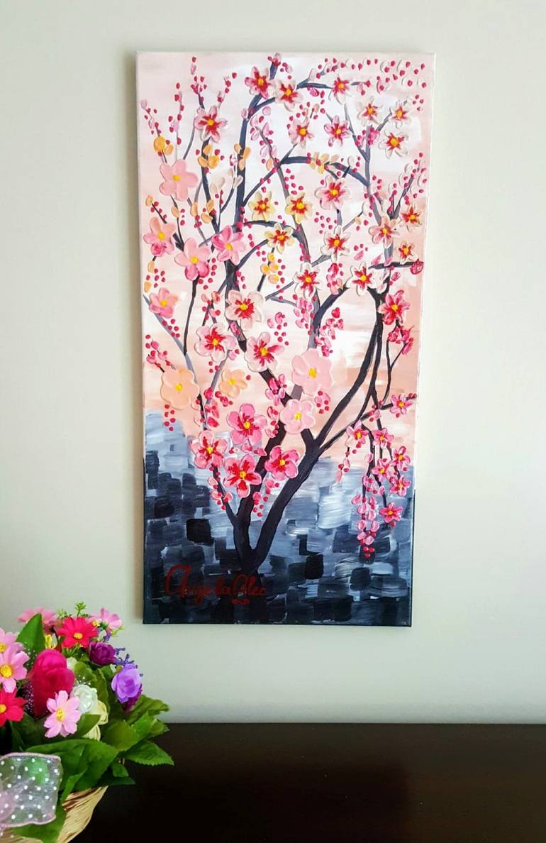 Original Abstract Painting by Angela Alec