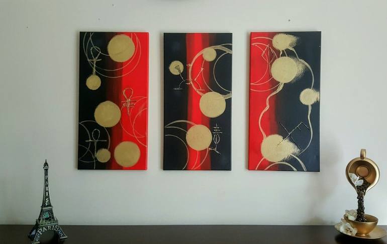 Original Abstract Painting by Angela Alec