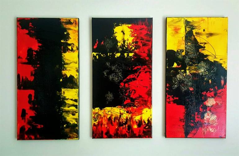 Original Abstract Painting by Angela Alec