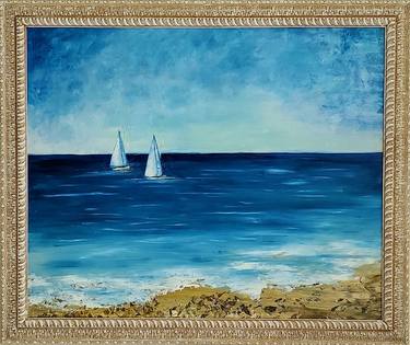 Original Fine Art Seascape Paintings by Angela Alec