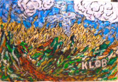 Original Expressionism Landscape Painting by Kevin O'Brien