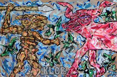 Original Expressionism Animal Paintings by Kevin O'Brien