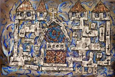 Original Expressionism Architecture Paintings by Kevin O'Brien