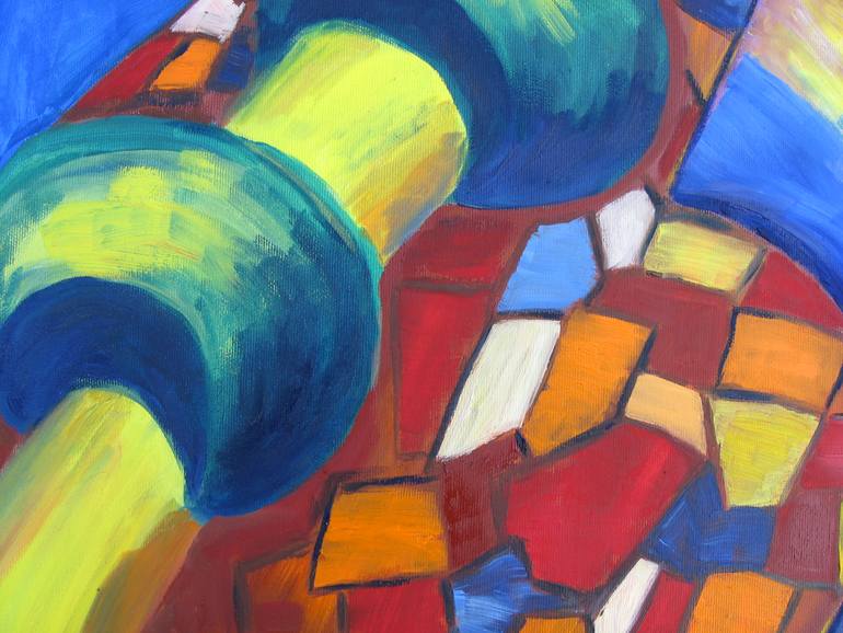 Original Impressionism Architecture Painting by Oksana Okhapkina