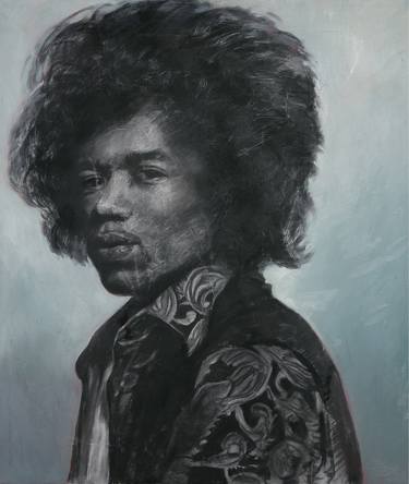 Print of Fine Art Portrait Paintings by Rob Bags