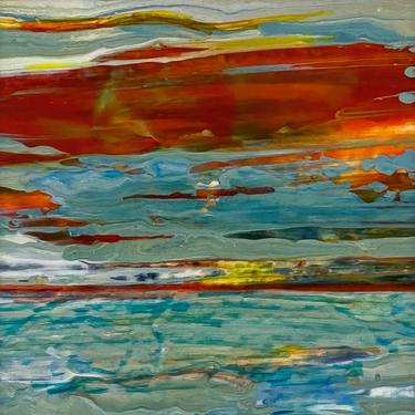Original Abstract Seascape Paintings by Kris Mercer