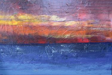 Original Abstract Seascape Paintings by Kris Mercer