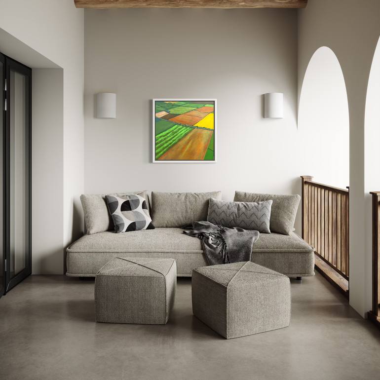 Original Abstract Landscape Painting by Kris Mercer