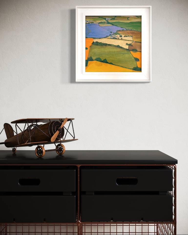 Original Abstract Landscape Painting by Kris Mercer