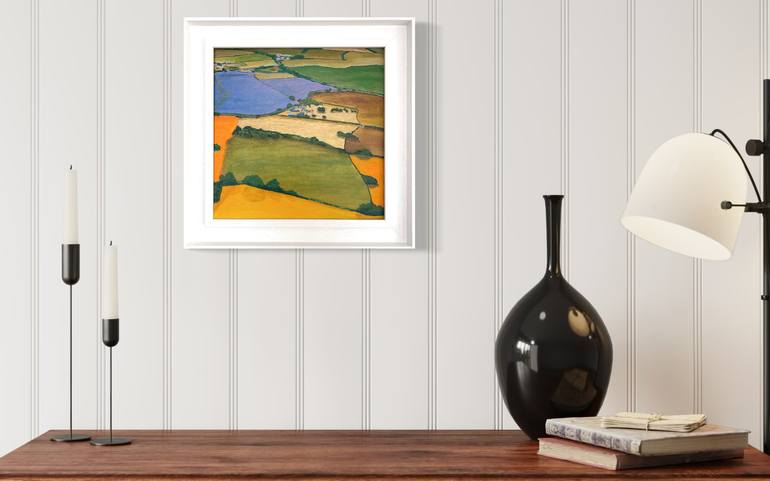 Original Abstract Landscape Painting by Kris Mercer