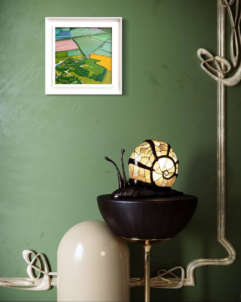 Original Abstract Landscape Painting by Kris Mercer