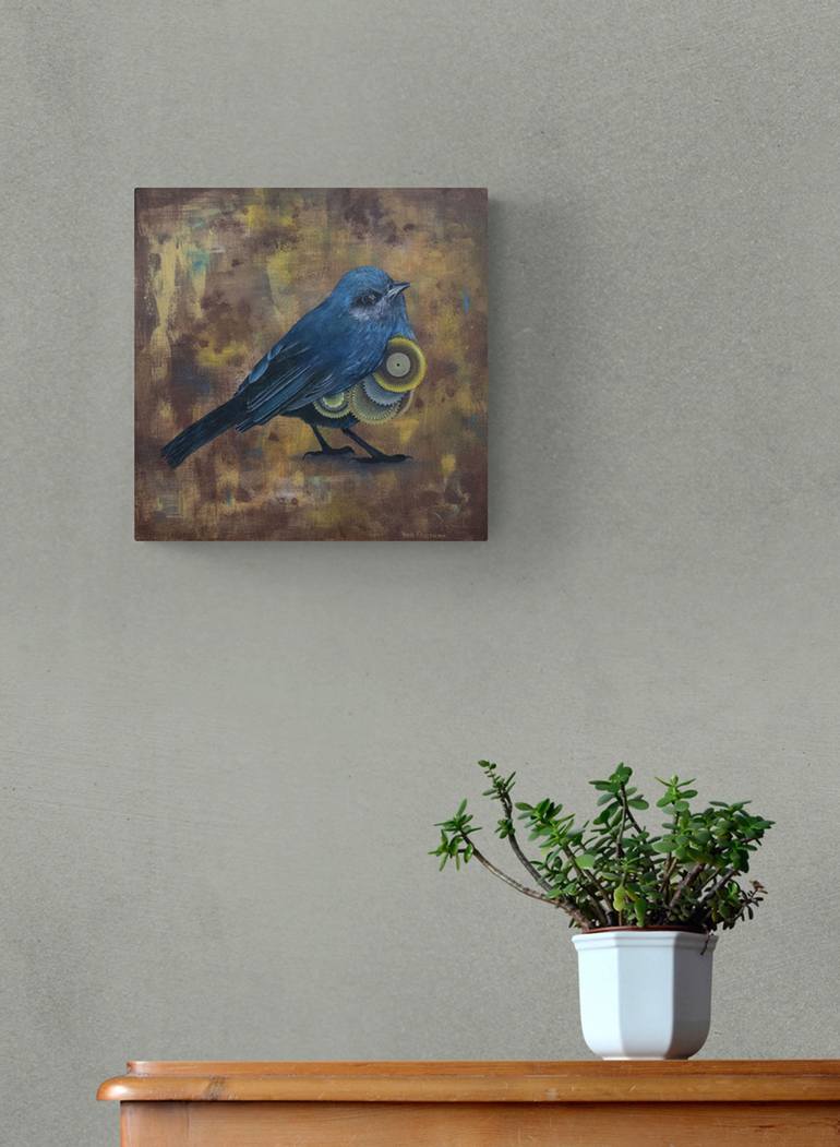 Original Illustration Animal Painting by Yana Khachikyan