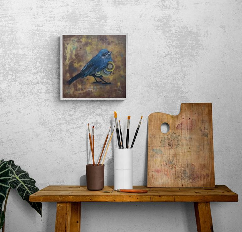 Original Illustration Animal Painting by Yana Khachikyan