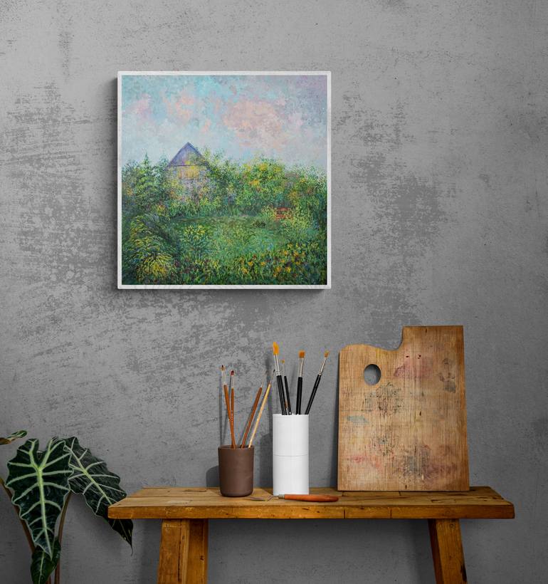 Original Impressionism Landscape Painting by Yana Khachikyan