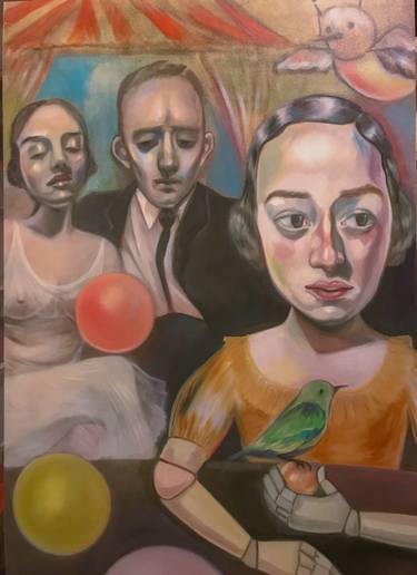 Original Figurative People Paintings by Christie Mellor