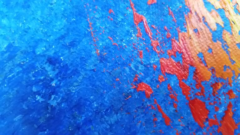 Original Abstract Expressionism Abstract Painting by Alina Morgan