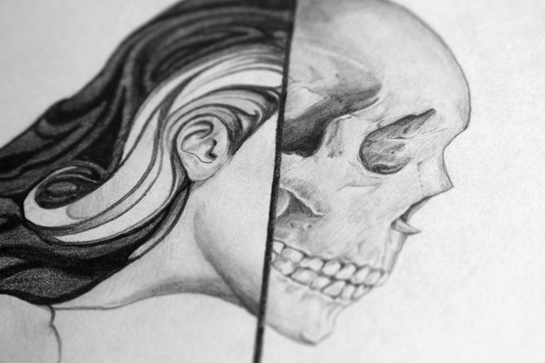 Original Conceptual Other Drawing by Alejandra Karina Saenz Romero