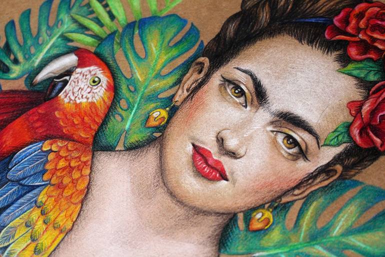 Original Conceptual Pop Culture/Celebrity Drawing by Alejandra Karina Saenz Romero