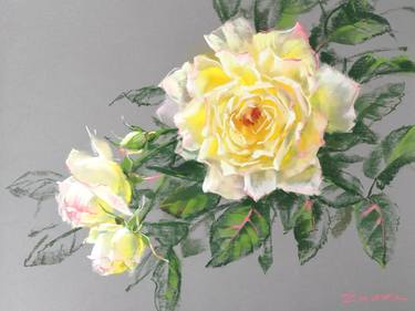 Original Impressionism Floral Paintings by Mariia Znova