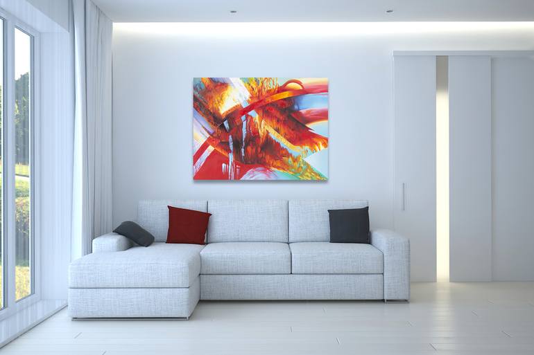 Original Abstract Painting by Aleksey Vylusk