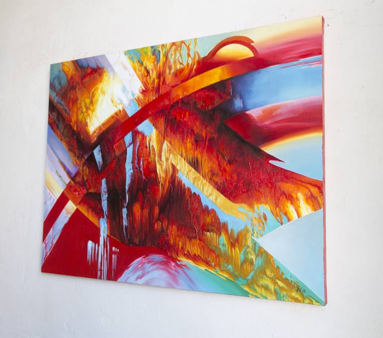 Original Abstract Painting by Aleksey Vylusk