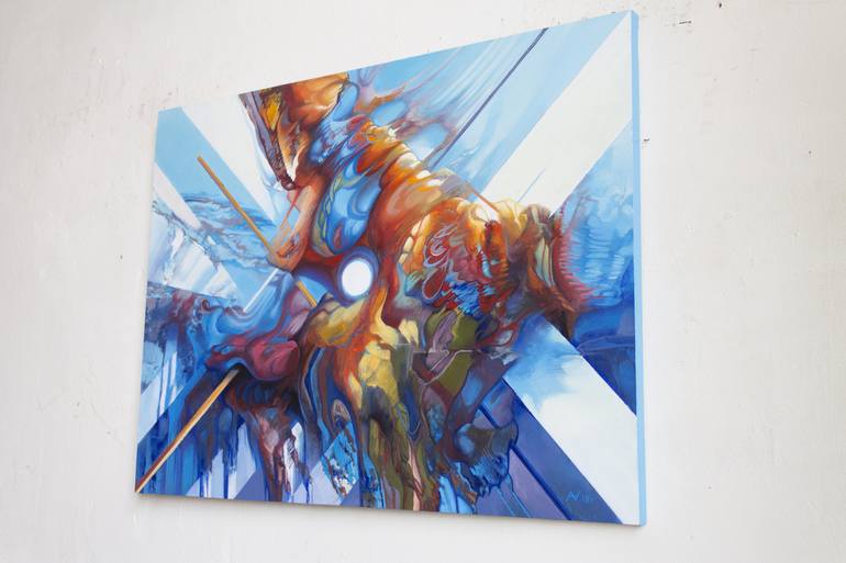 Original Abstract Painting by Aleksey Vylusk