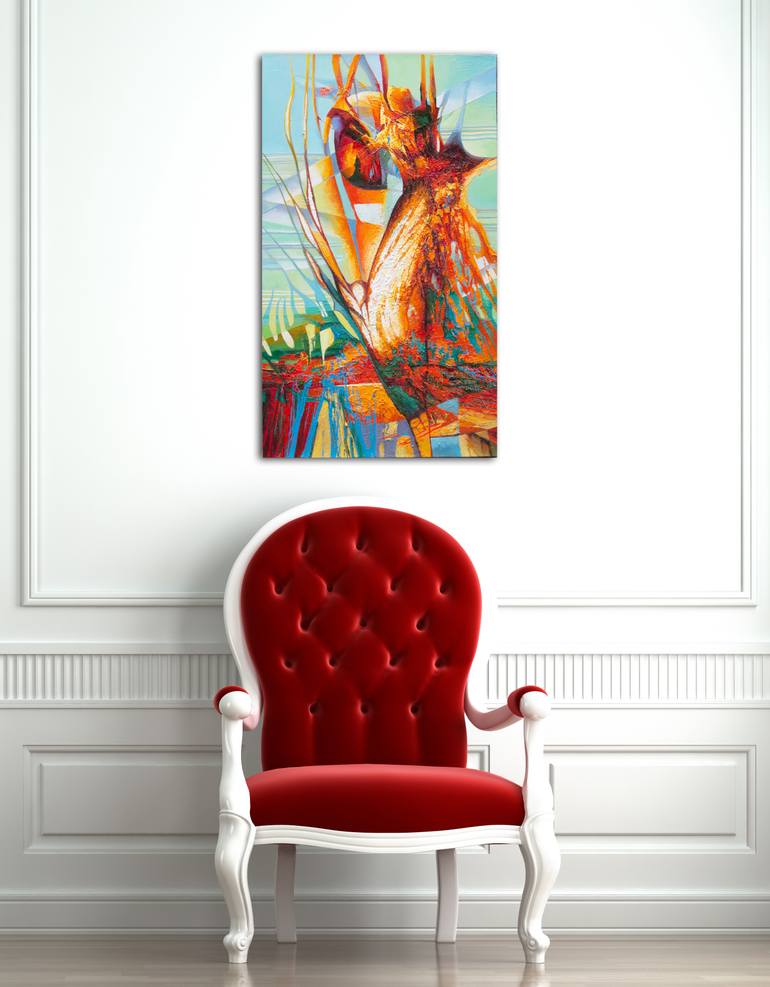 Original Abstract Painting by Aleksey Vylusk