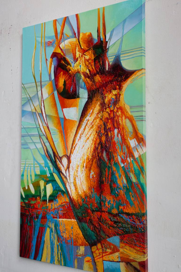 Original Abstract Painting by Aleksey Vylusk