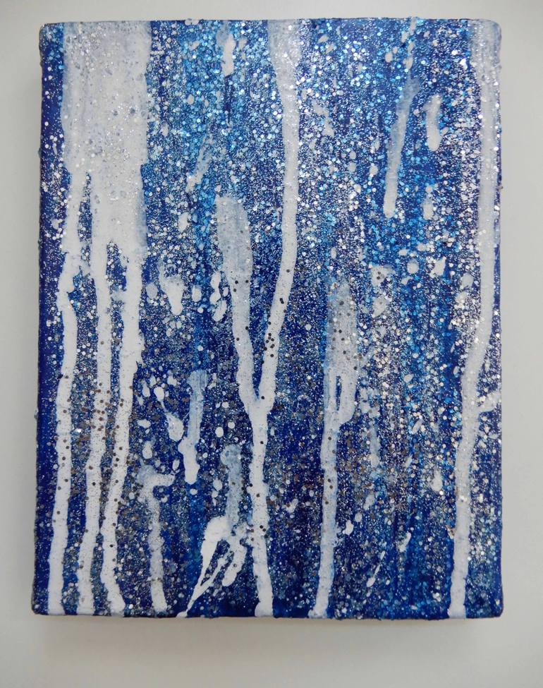 Original Abstract Expressionism Abstract Painting by Yuki White