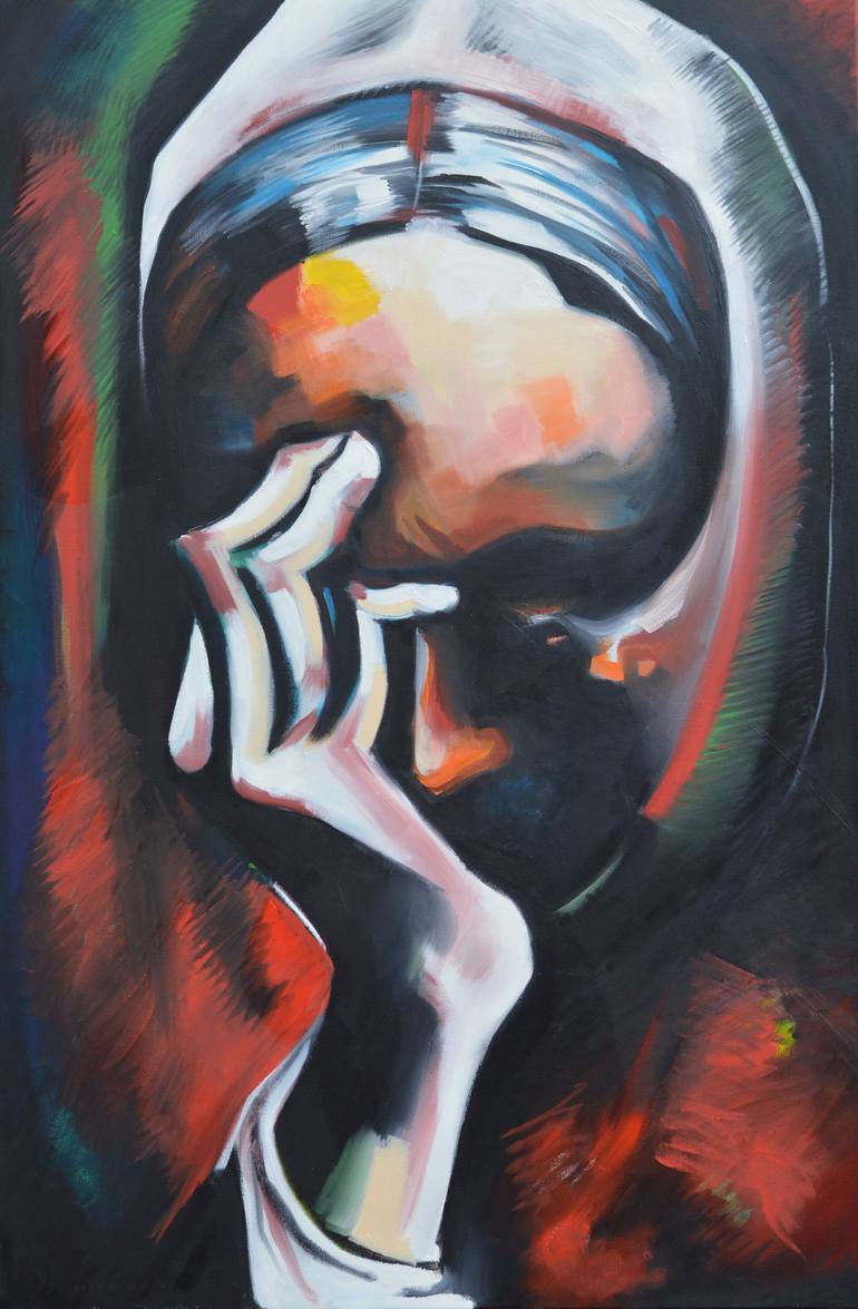 Sorrow Painting by Georgi Georgiev Saatchi Art