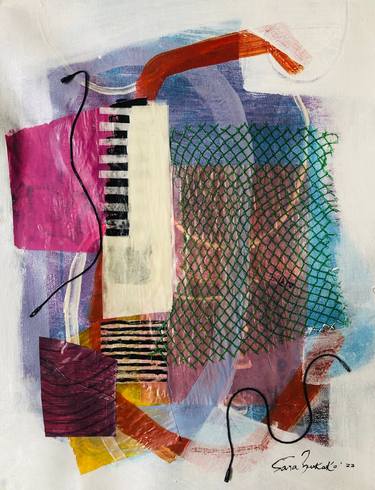 Original Abstract Paintings by Sara Yukako