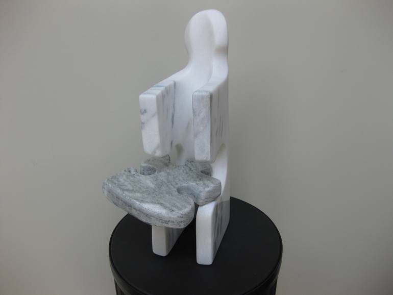 Original Surrealism Humor Sculpture by Bob Madden