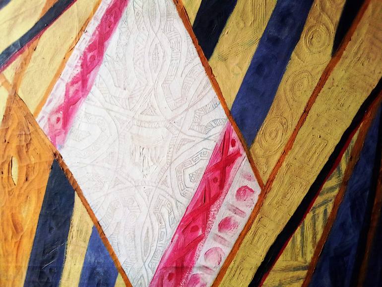 Original Abstract Painting by Rasheed Amodu