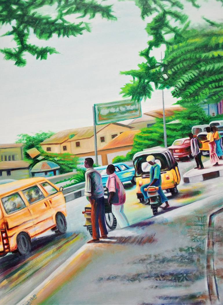 Original Realism Pop Culture/Celebrity Painting by Rasheed Amodu