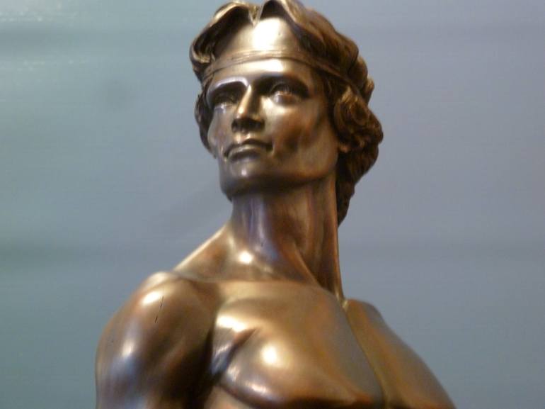Original Classical mythology Sculpture by Graziella Curreli