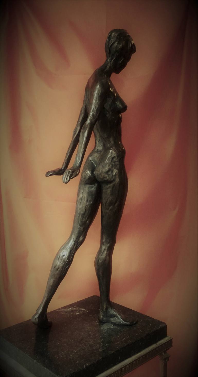 Original Nude Sculpture by Graziella Curreli