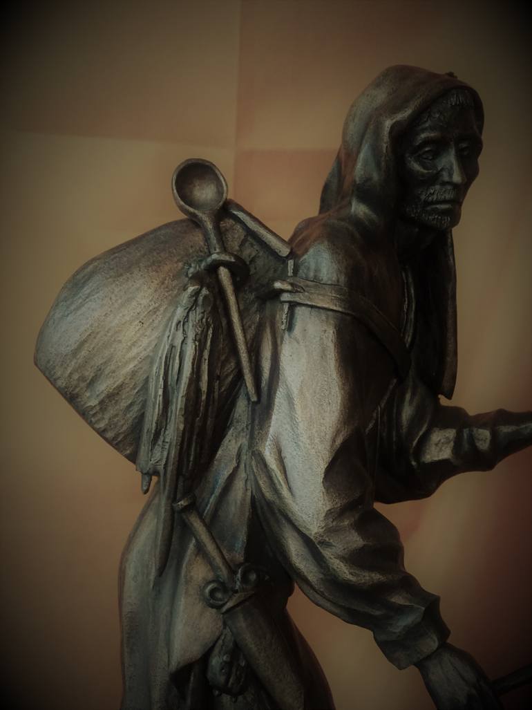 Original Figurative Men Sculpture by Graziella Curreli