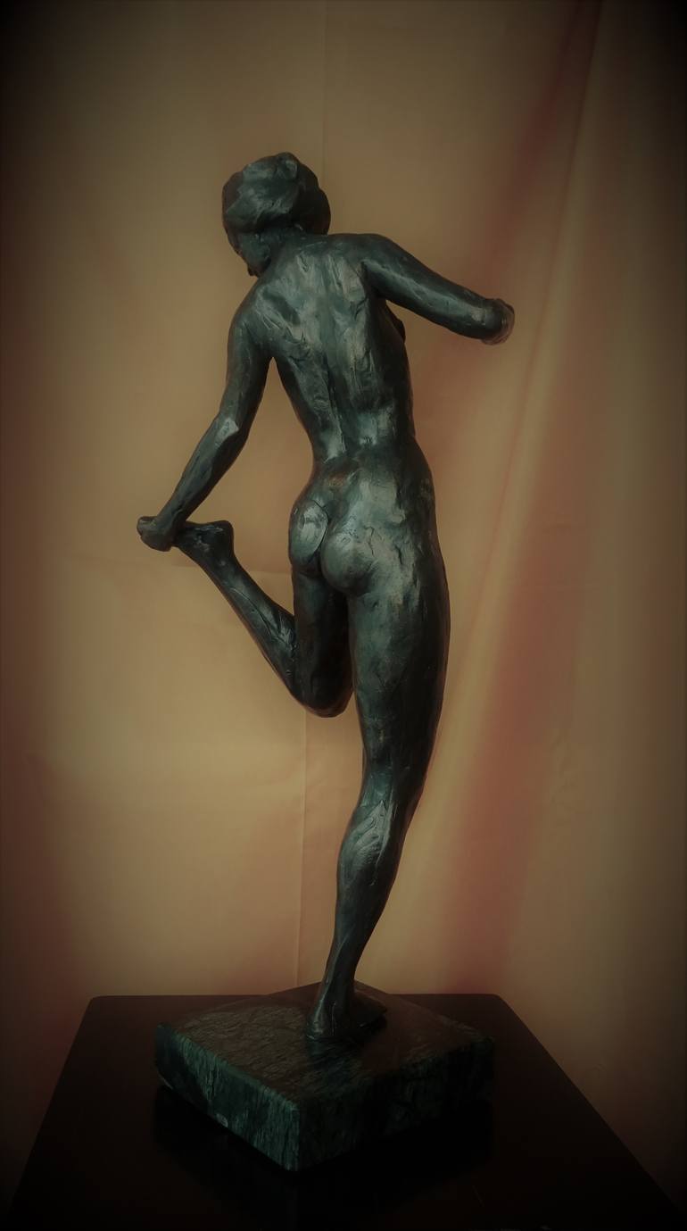 Original Performing Arts Sculpture by Graziella Curreli