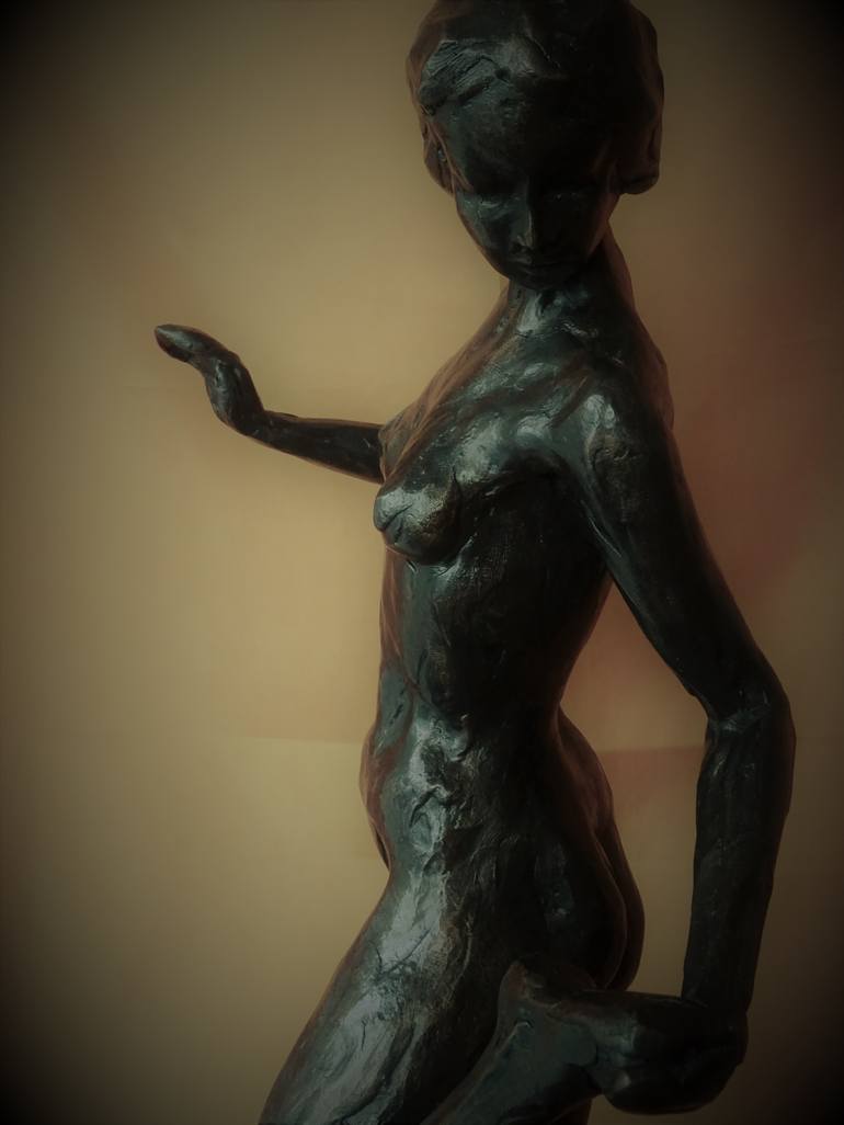 Original Performing Arts Sculpture by Graziella Curreli