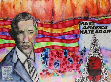 Print of Politics Collage by Lisa Lipton