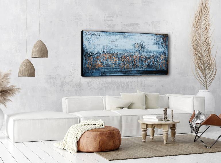 Original Abstract Painting by Inez Froehlich