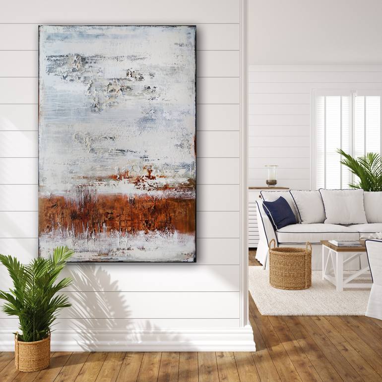 Original Abstract Painting by Inez Froehlich