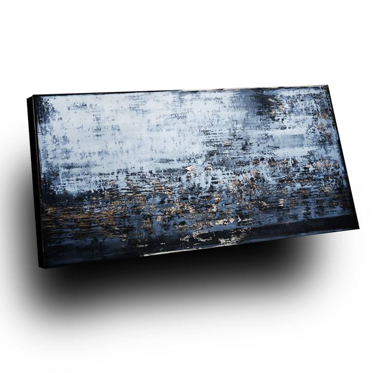 Original Abstract Expressionism Abstract Painting by Inez Froehlich