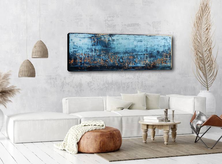 Original Abstract Painting by Inez Froehlich