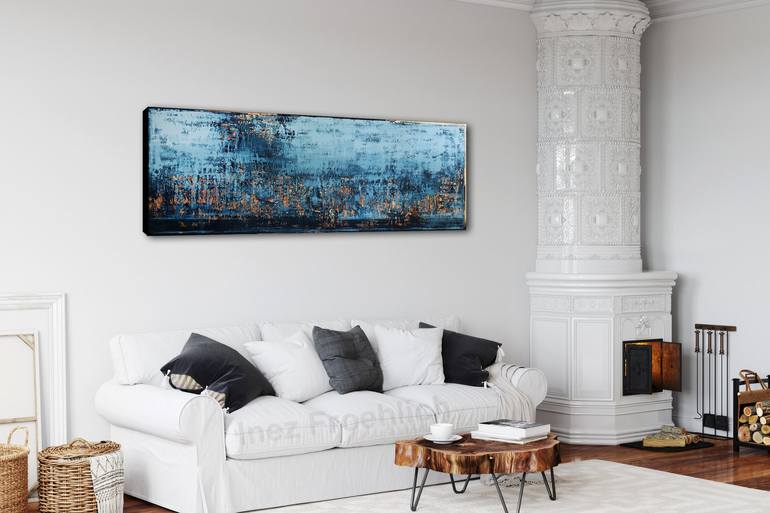 Original Abstract Painting by Inez Froehlich