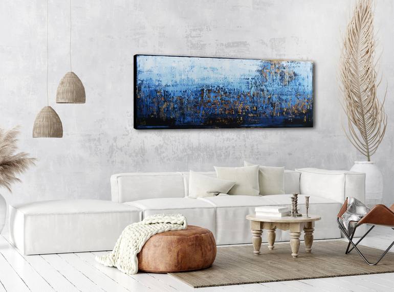 Original Abstract Painting by Inez Froehlich