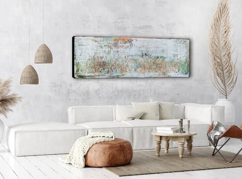 Original Abstract Expressionism Abstract Painting by Inez Froehlich