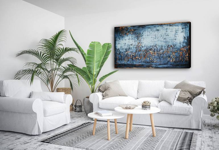 Original Abstract Painting by Inez Froehlich